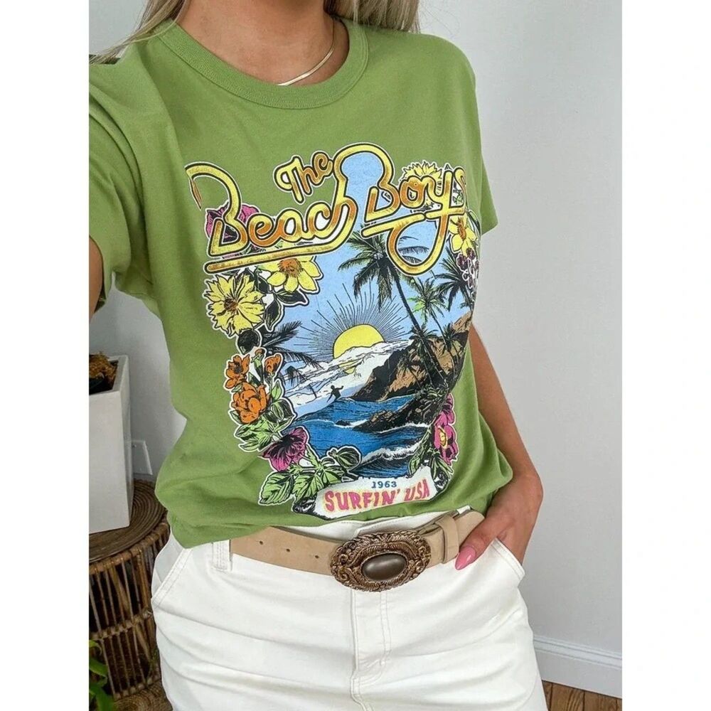 The Beach Boys Tee by Daydreamer size XS NWT $128